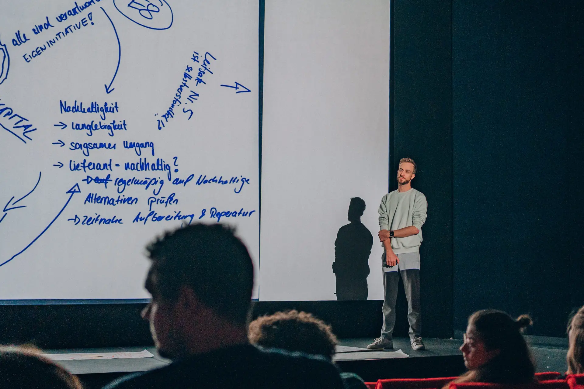 Christian Strohmayr auf der Bühne